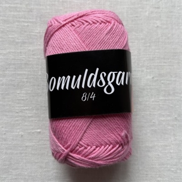 Billigt bomuldsgarn 8/4 --26 pink lys